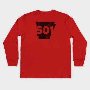 501 Arkansas Kids Long Sleeve T-Shirt